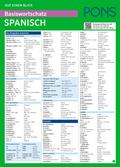 PONS Basiswortschatz auf einen Blick Spanisch: Die kompakte Übersicht mit ca. 1000 Wörtern thematisch sortiert (PONS Auf einen Blick)