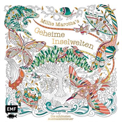 Millie Marotta’s Geheime Inselwelten - Die schönsten Ausmal-Abenteuer