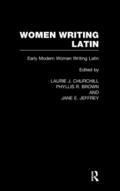 Women Writing Latin