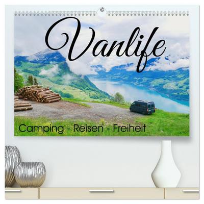 Vanlife; Camping - Freiheit - Reisen (hochwertiger Premium Wandkalender 2026 DIN A2 quer), Kunstdruck in Hochglanz