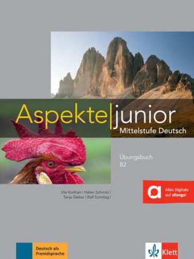 Aspekte junior B2. Übungsbuch mit Audio-Dateien zum Download