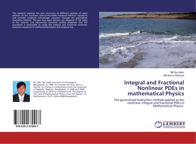 Integral and Fractional Nonlinear PDEs in mathematical Physics