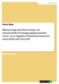 Bilanzierung und Bewertung von immateriellen Vermögensgegenständen sowie von originären Finanzinstrumenten nach HGB und US-GAAP