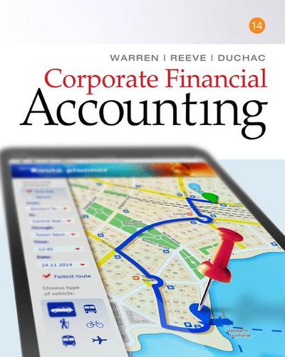 Warren, C:  Corporate Financial Accounting