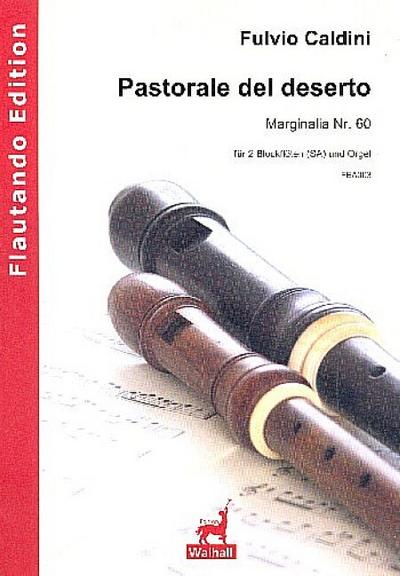 Pastorale del desertofür 2 Blockflöten (SA) und Orgel
