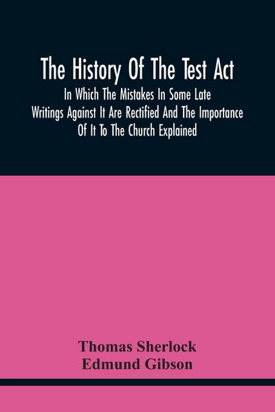 The History Of The Test Act