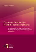 Das personalvertretungsrechtliche Beschlussverfahr
