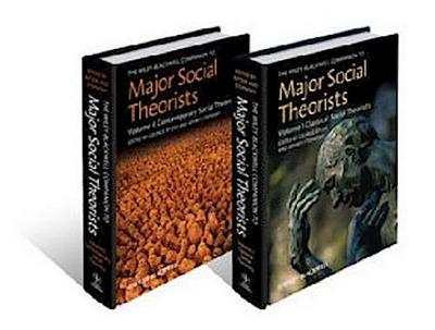 The Wiley-Blackwell Companion to Major Social Theorists, 2 Volume Set