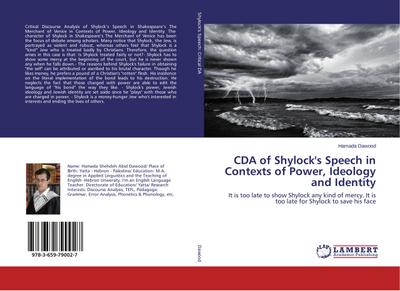 CDA of Shylock’s Speech in Contexts of Power, Ideology and Identity