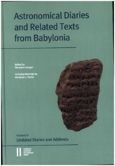 Astronomical Diaries and Related Texts from Babylonia