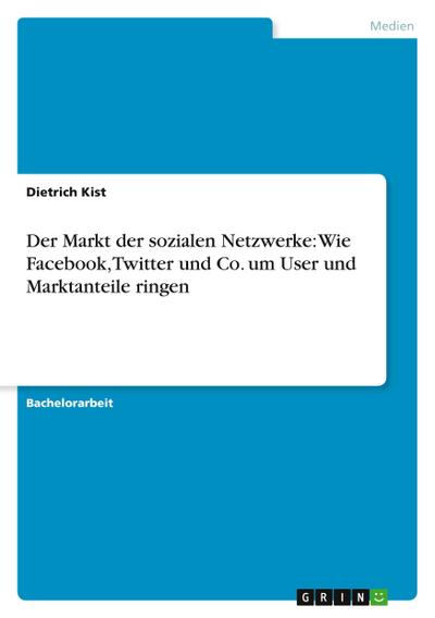 Der Markt der sozialen Netzwerke: Wie Facebook, Twitter und Co. um User und Marktanteile ringen