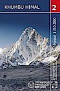 Khumbu Himal Trekking-Karte 1:50 000: Blatt 2 Nepal-Kartenwerk der Arbeitsgemienschaft für vergleichende Hochgebirgsforschung e.V.