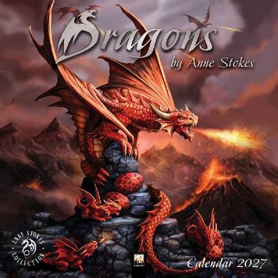 Dragons by Anne Stokes - Drachen von Anne Stokes 2027 - Original Flame Tree Publishing-Kalender [Kalender]