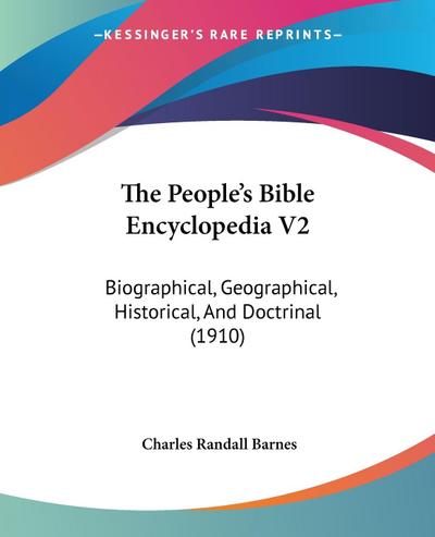 The People’s Bible Encyclopedia V2