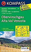 KOMPASS Wanderkarte Obervinschgau - Alta Val Venosta: Wanderkarte mit Aktiv Guide, Radrouten und Skitouren. GPS-genau. 1:25000