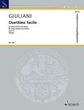 Duettino facile op. 77für Flöte (Violine) und Gitarre