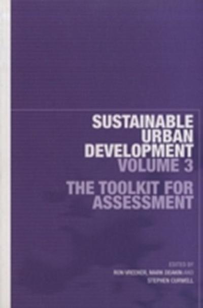 Sustainable Urban Development Volume 3