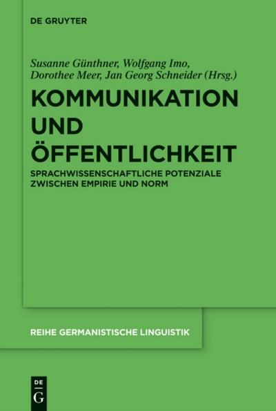 Kommunikation und Öffentlichkeit