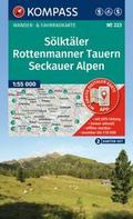 KOMPASS Wanderkarten-Set 223 Sölktäler, Rottenmanner Tauern, Seckauer Alpen (2 Karten) 1:55.000