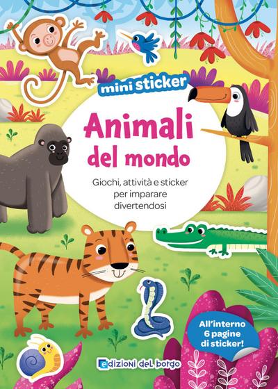 Animali del mondo. Mini sticker