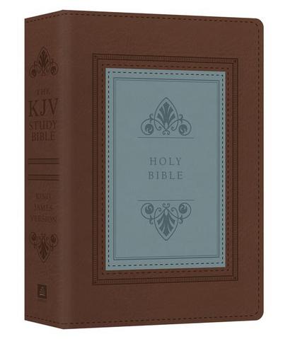The KJV Study Bible - Large Print - Indexed [teal Inlay]