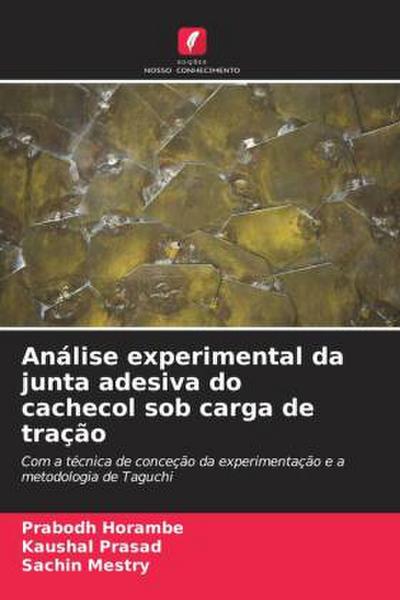 Análise experimental da junta adesiva do cachecol sob carga de tração