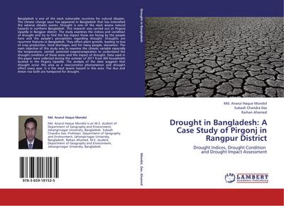 Drought in Bangladesh: A Case Study of Pirgonj in Rangpur District