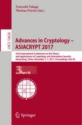 Advances in Cryptology - ASIACRYPT 2017