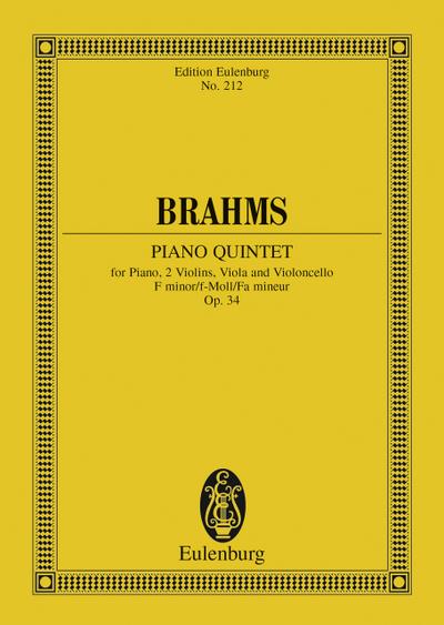 Piano Quintet F minor