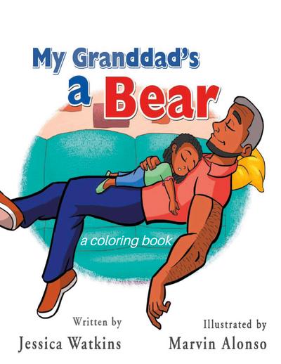 My Grandad’s a Bear Coloring Book