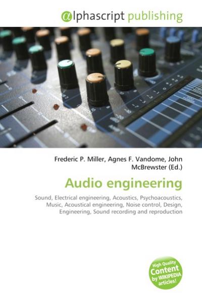 Audio engineering - Frederic P. Miller