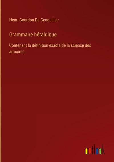 Grammaire héraldique