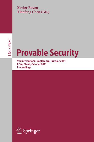 Provable Security