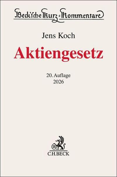 Aktiengesetz. AktG