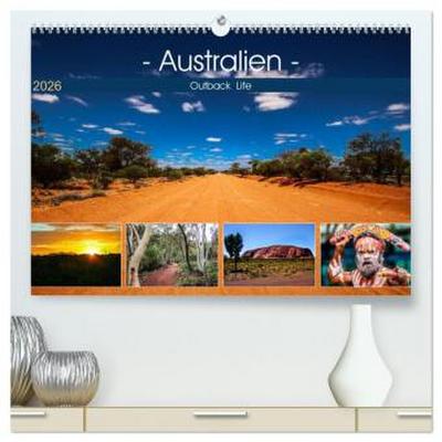 Outback Life - Australien (hochwertiger Premium Wandkalender 2026 DIN A2 quer), Kunstdruck in Hochglanz