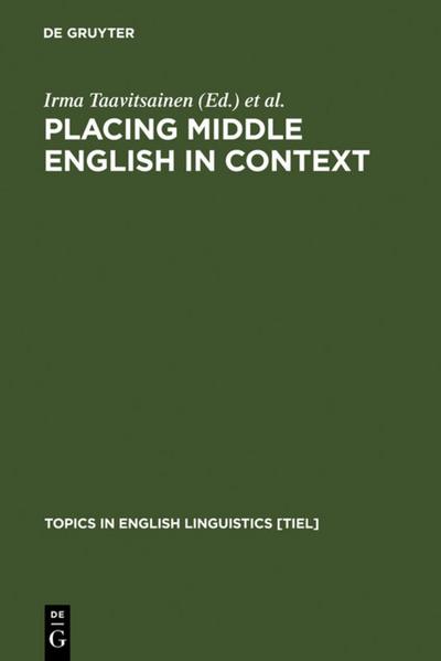 Placing Middle English in Context