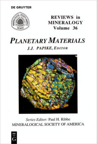 Planetary Materials