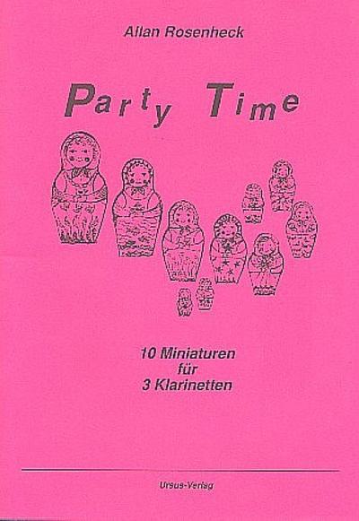 Party Time - 10 Miniaturenfür 3 Klarinetten