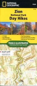 Zion National Park Day Hikes Map