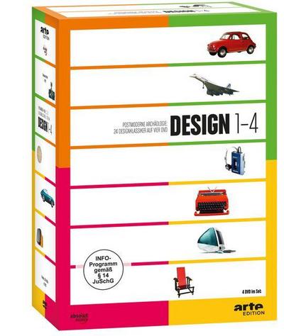 Design 1-4, 4 DVDs