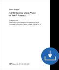 Contemporary Organ Music in North America