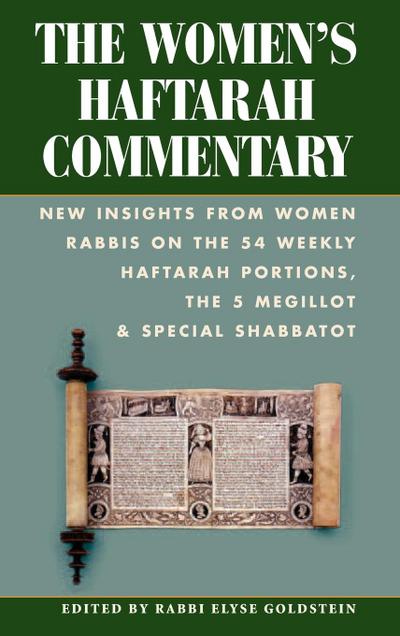 The Women’s Haftarah Commentary