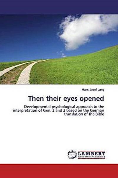 Then their eyes opened