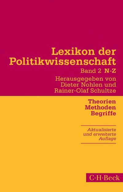 Lexikon der Politikwissenschaft 2 / N-Z