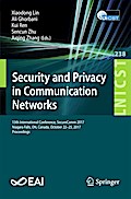 Security and Privacy in Communication Networks