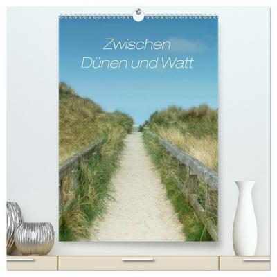 Zwischen Dünen und Watt / Geburtstagskalender (hochwertiger Premium Wandkalender 2026 DIN A2 hoch), Kunstdruck in Hochglanz