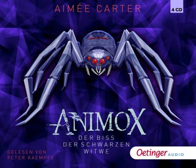 Animox 4. Der Biss der Schwarzen Witwe, 4 Audio-CD