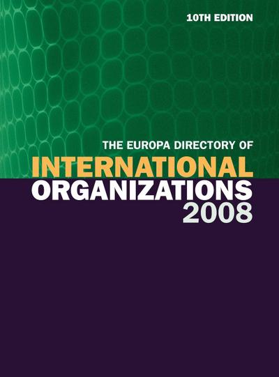Europa Directory of International Organizations 2008