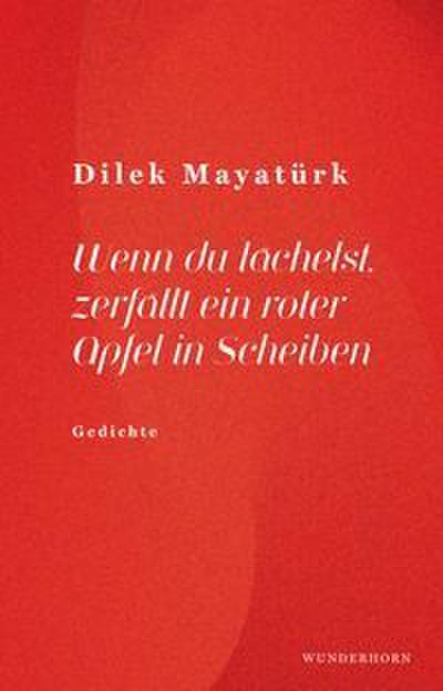 Wenn du lächelst, zerfällt ein roter Apfel in Scheiben
