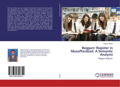 Beggars’ Register in Muzaffarabad: A Semantic Analysis